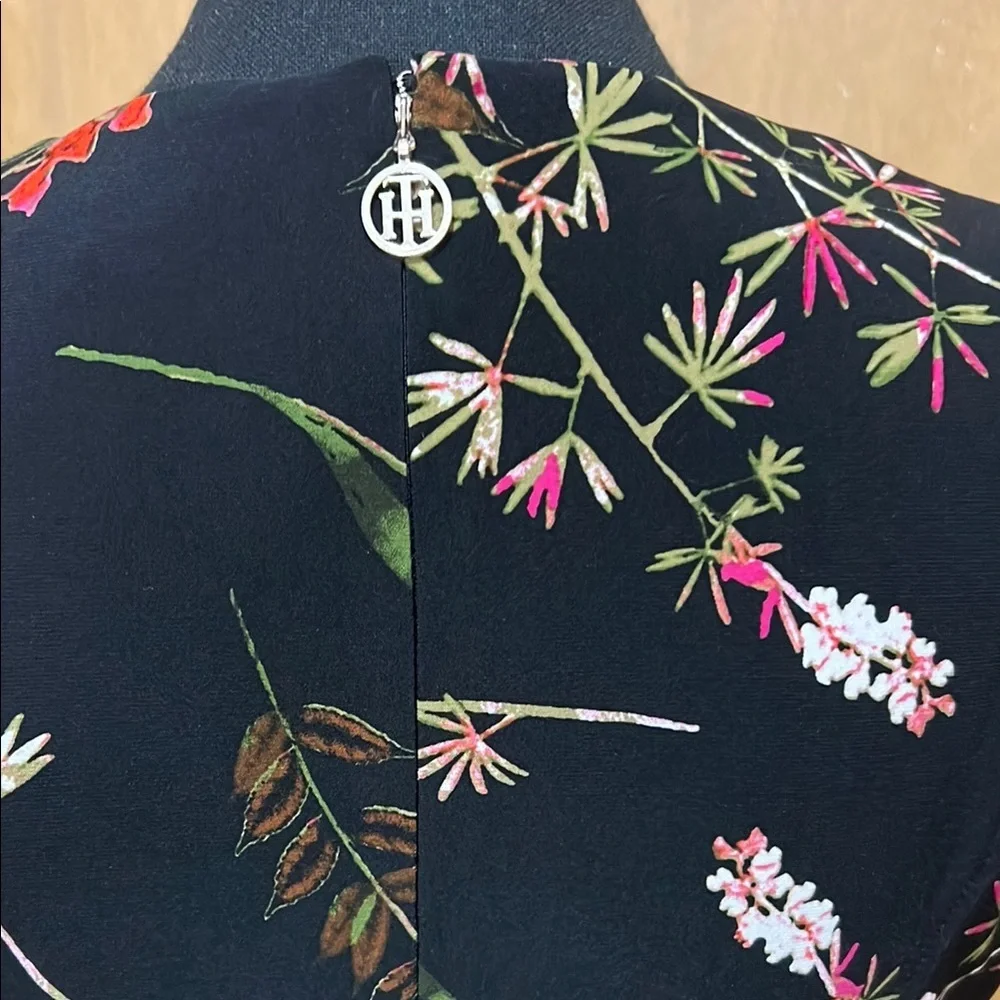 Tommy Hilfiger Black and Floral Jumpsuit - Picture 5 of 7